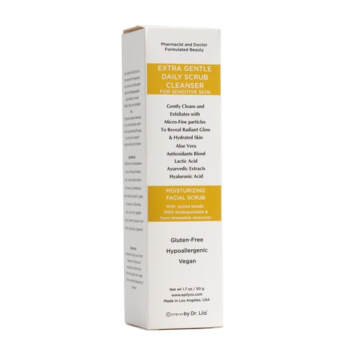 Exfoliating Face Scrub – Hyaluronic & Aloe