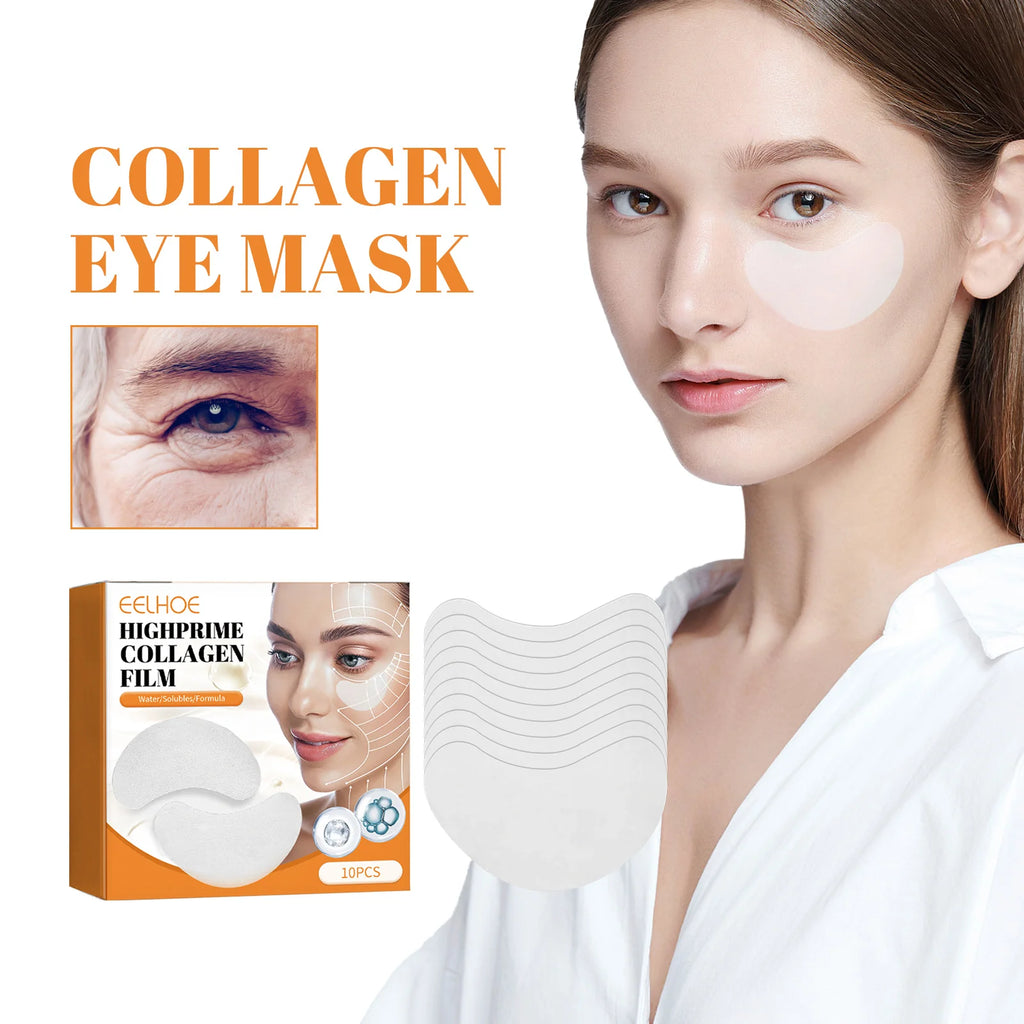 Collagen Eye Patches – Dark Circles & Puffiness (10 Pairs)