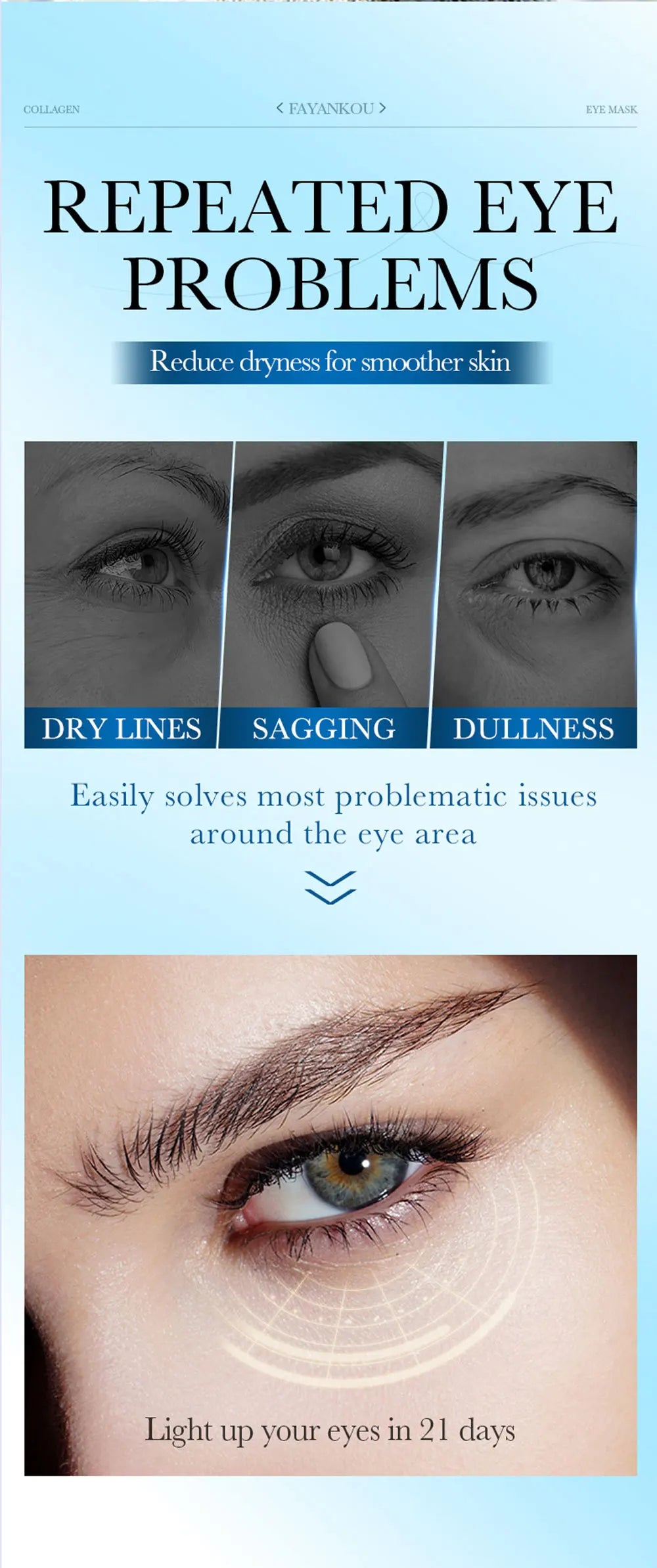Collagen Anti-Wrinkle Eye Mask Patches
