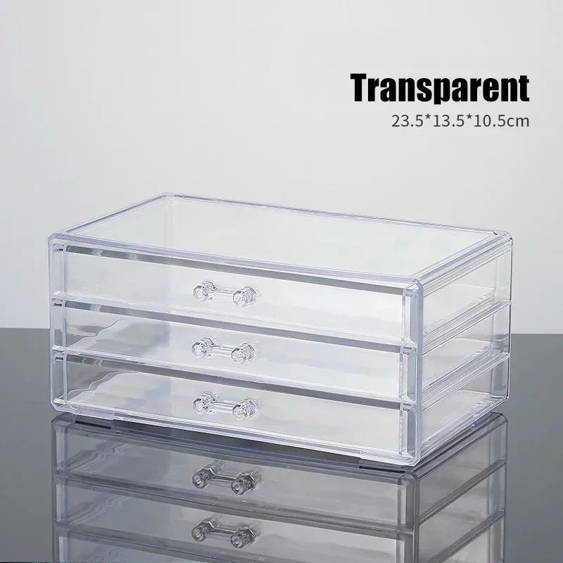 Acrylic Makeup Organizer with Drawers