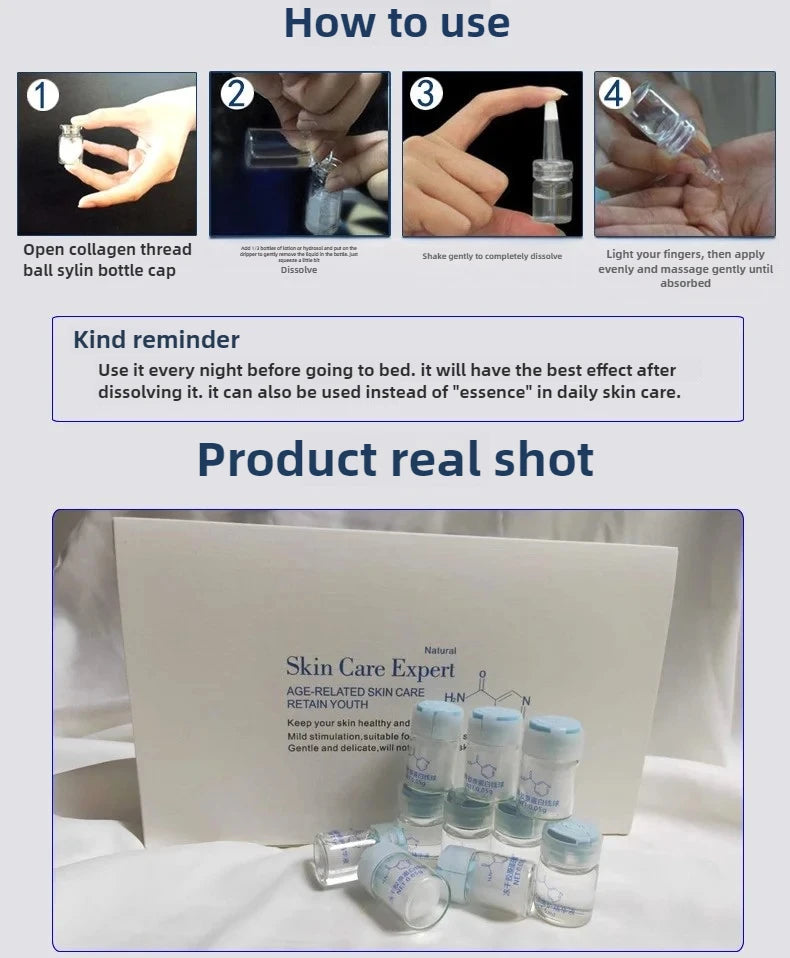 Hydrolyzed Silk & Collagen Thread Ball Serum