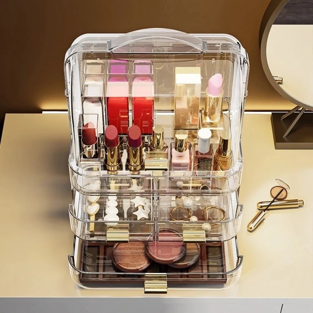 Makeup Storage Organizer with Drawers