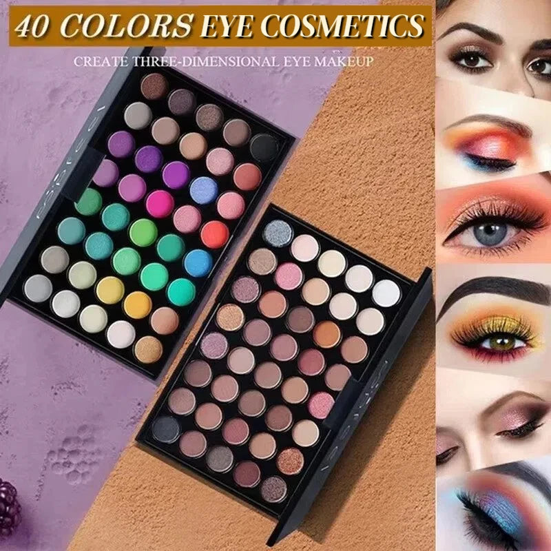 Glitter Eye Makeup Palette Kit