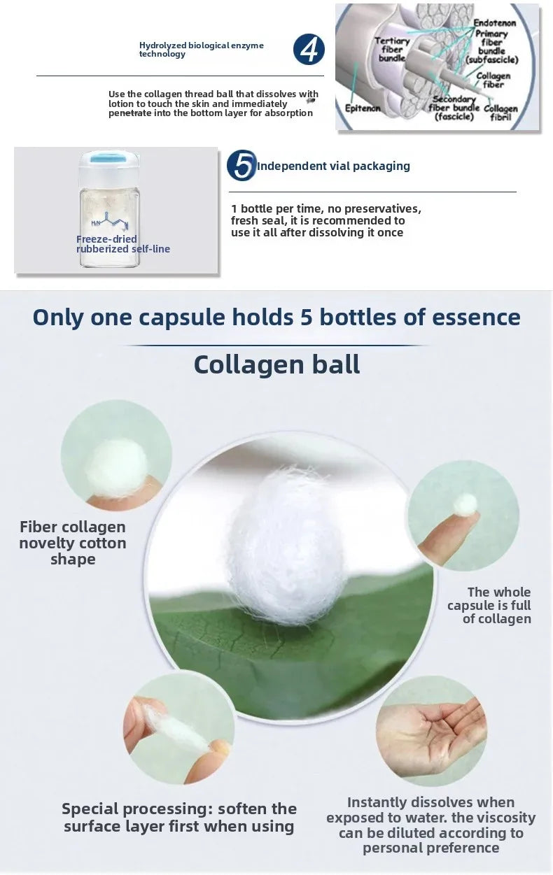 Hydrolyzed Silk & Collagen Thread Ball Serum