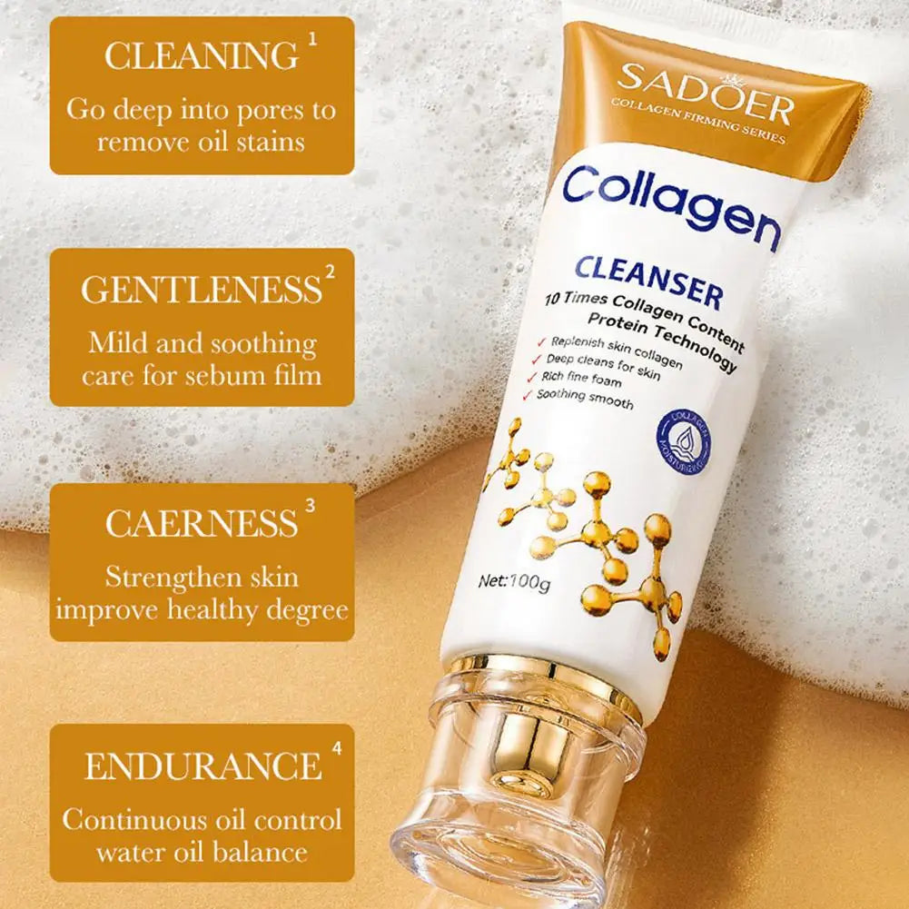 Collagen Gentle Foaming Facial Cleanser