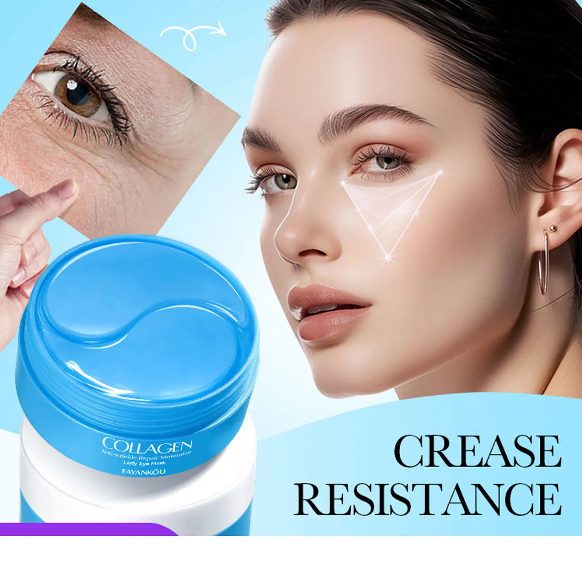 Collagen Anti-Wrinkle Eye Mask Patches