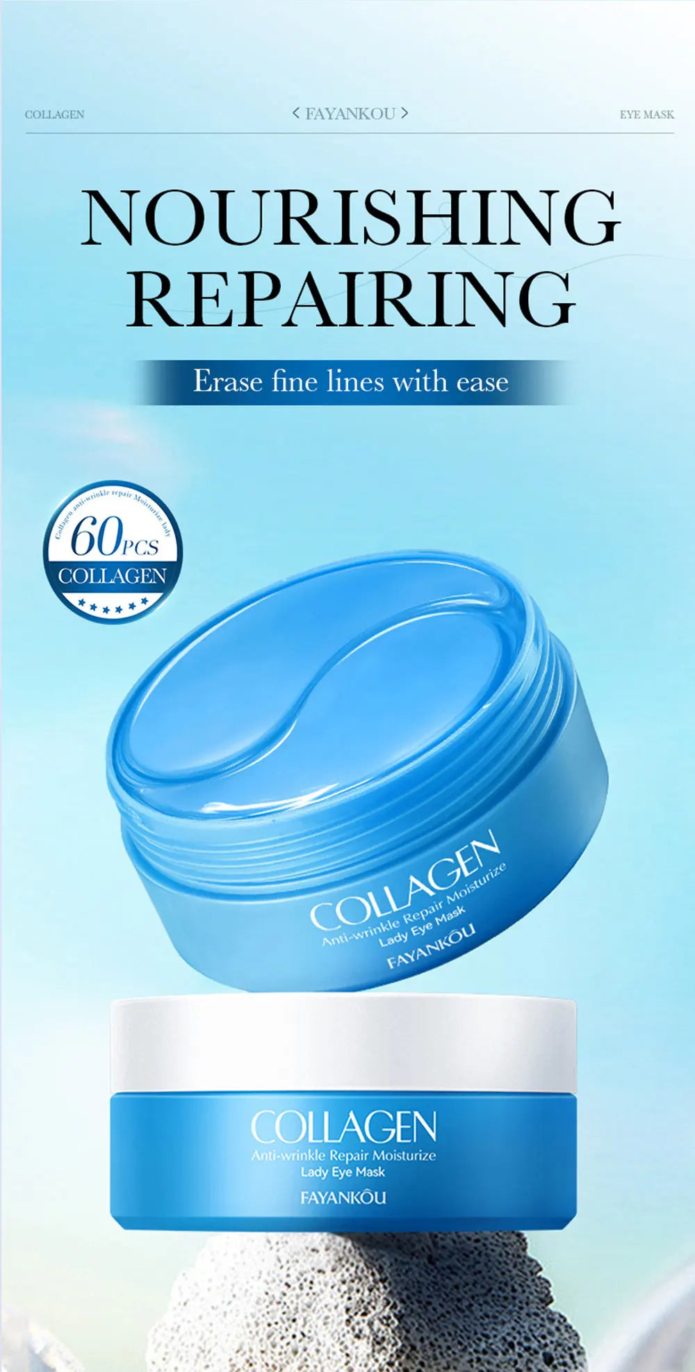 Collagen Anti-Wrinkle Eye Mask Patches