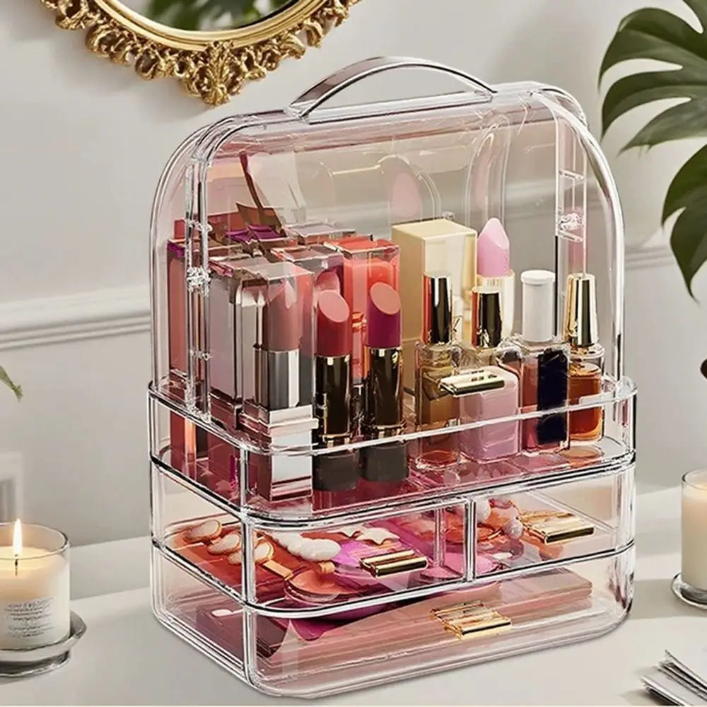 Makeup Storage Organizer with Drawers