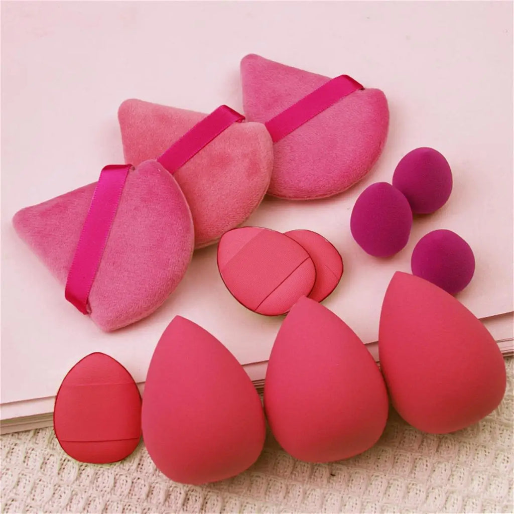 12-Piece Triangle Makeup Sponge Set