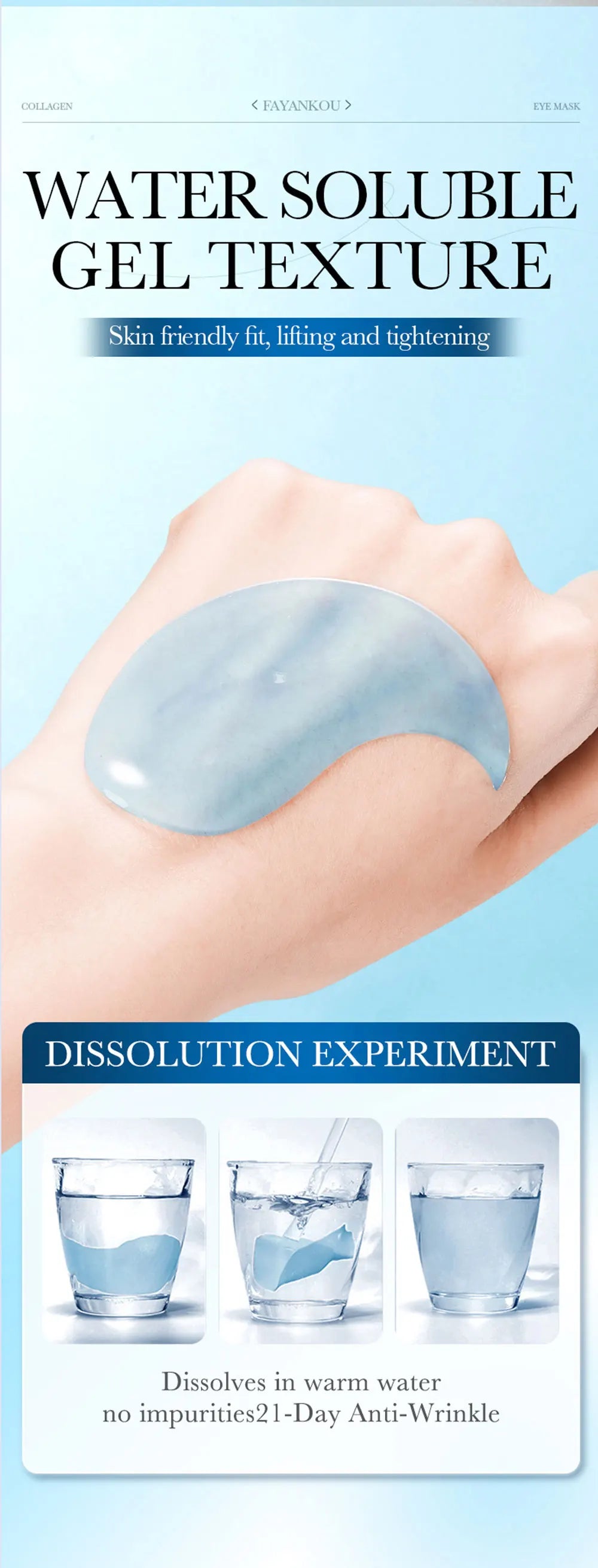Collagen Anti-Wrinkle Eye Mask Patches