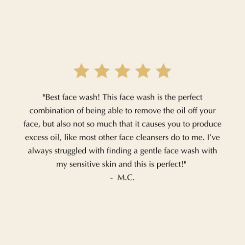 Aloe & Ashwagandha Foaming Facial Cleanser